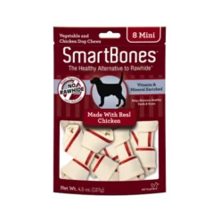 Smartbones Chicken Mini 8 Pk Snacks Saludables Para Perros Pequeños
