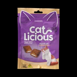 Snack para gato CAT Licious Hairball 40gr