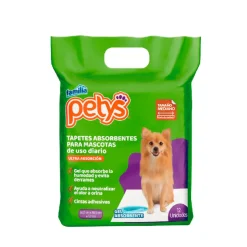 Tapetes Absorbentes Petys Medianos x12 Und