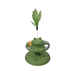 Torre para Gato con Resorte y Pluma Diversión y Ejercicio para tu Felino