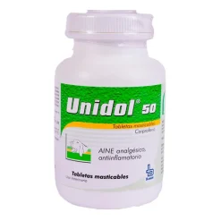 Unidol x 50 mg (60 Tabletas) | Farmacia Animales y Mascotas | Tierragro Colombia