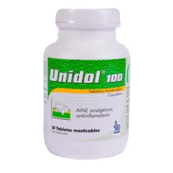 Unidol x 100 mg (30 Tabletas) | Farmacia Animales y Mascotas | Tierragro Colombia