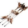 Vara Gatos con Plumas Juguete Interactivo para Gatos