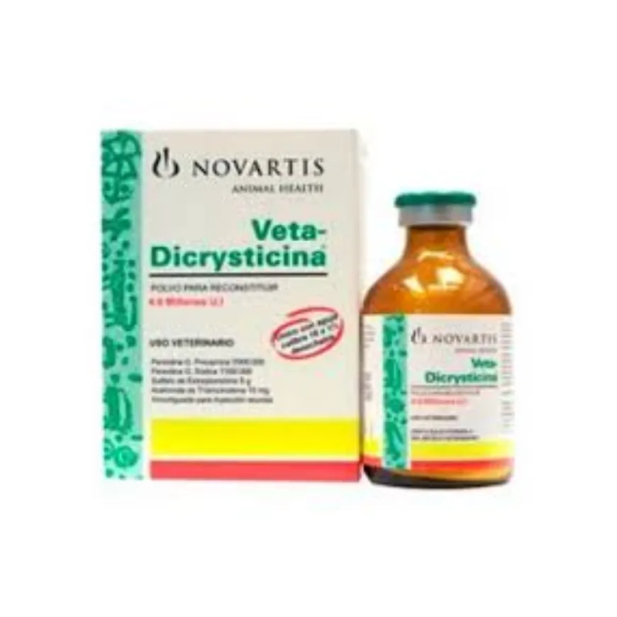 Vetadicrysticina (4 Millones UI) Antibiótico para Caballos y Bovinos