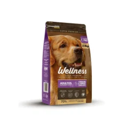 Wellness Alimento Premium Perros Cordero Arroz 2.5 kg y 15 kg