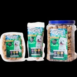 Wolf Chips Snacks Naturales de Hígado para Perros | Tierragro