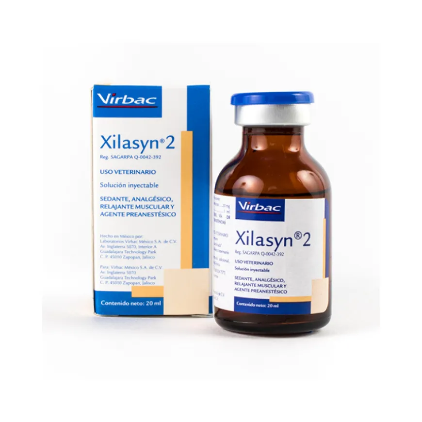 Xilasyn 2 Inyectable sedación segura en perros y gatos