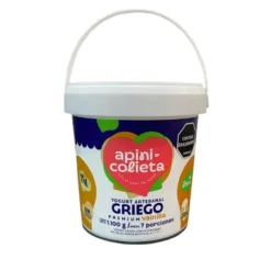 Yogurt Griego Vainilla x 1100 g Natural y Saludable para la Familia